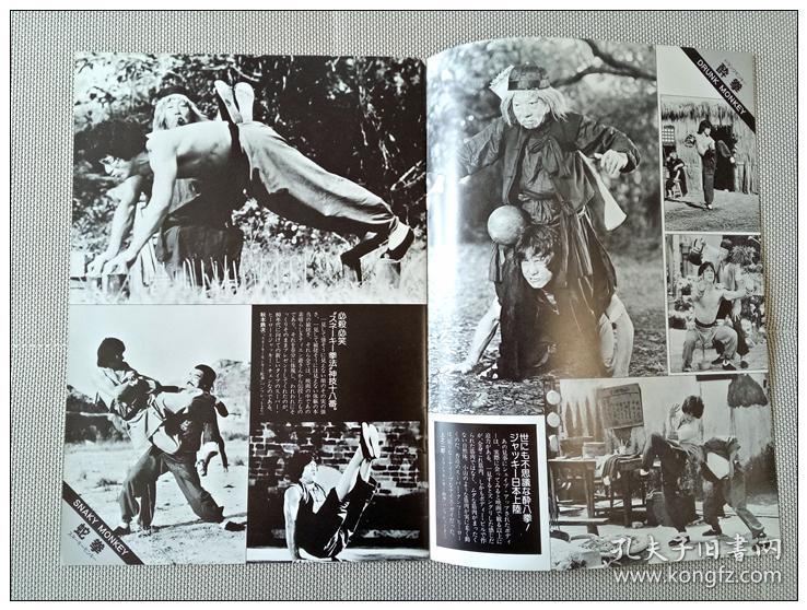 龙拳 成龙 电影 场刊 日本 1982年