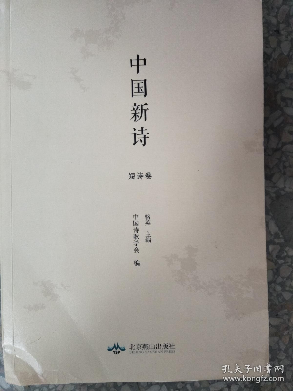 中国新诗 短诗卷9787540245832_中国诗歌学会_孔