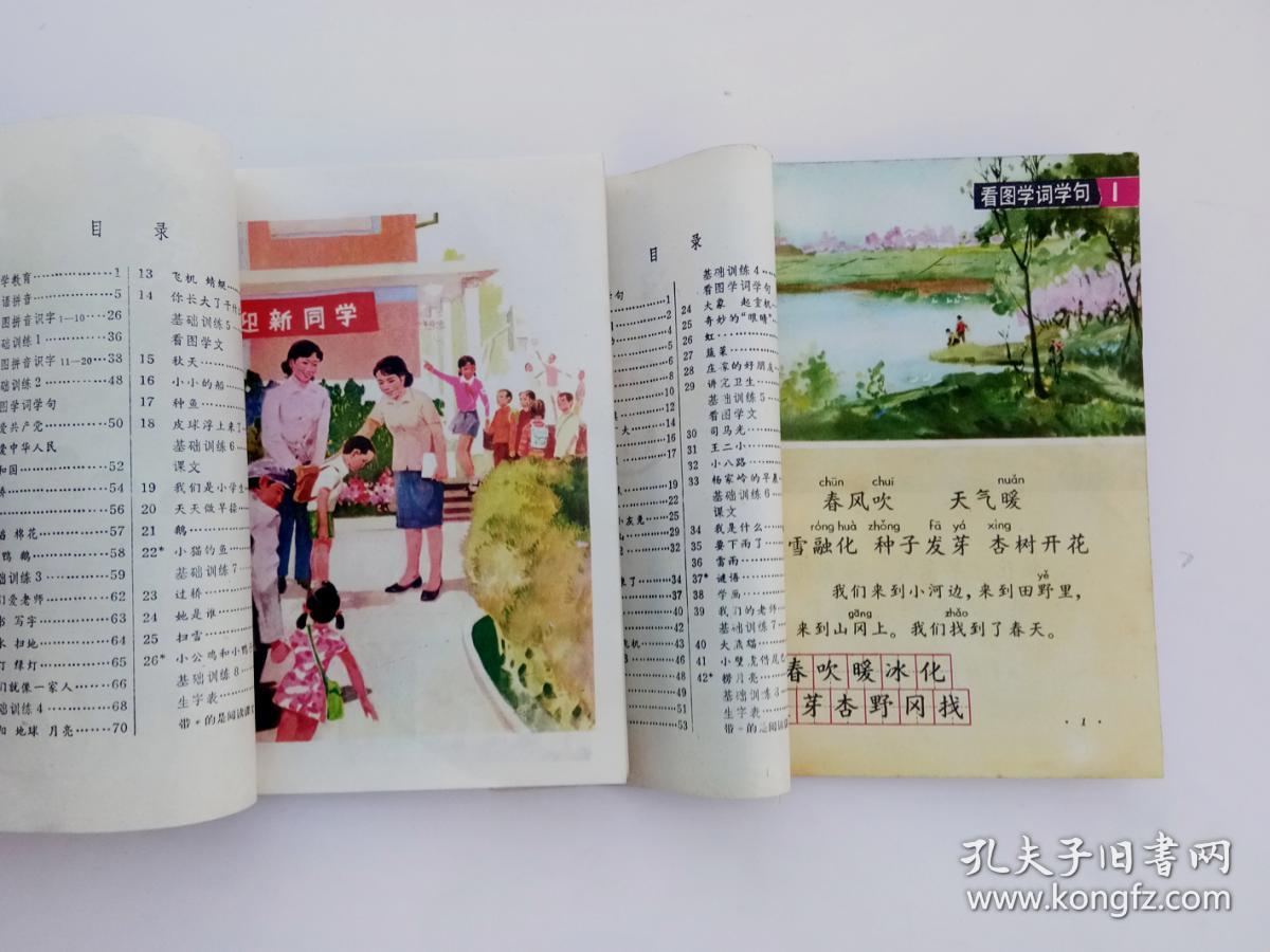 80后90后怀旧人教版原版库存老课本五年制小学课本语文教科书一套