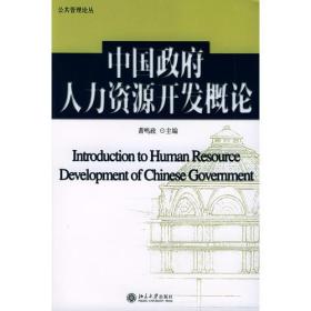 中国政府人力资源开发概论