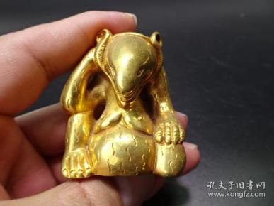 唐代金器金熊