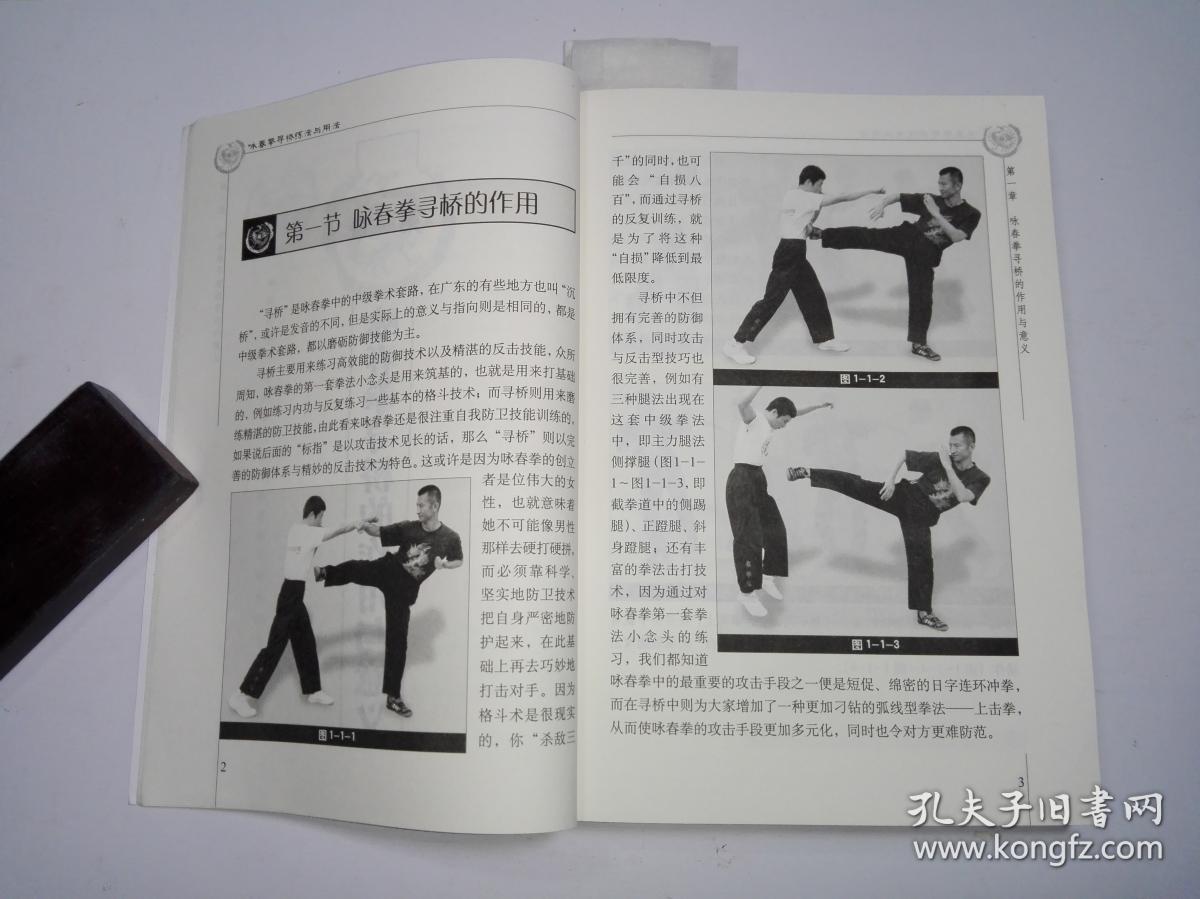 咏春拳训练完整教程:咏春拳寻桥练法与用法