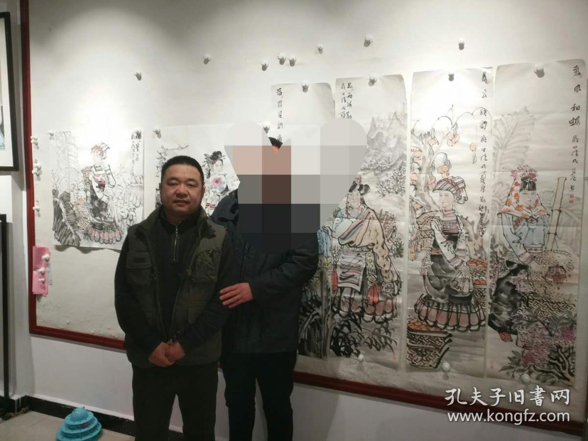 栾长征 人物四尺斗方——当代实力派人物画家