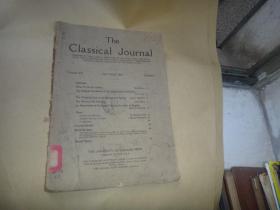 The Classical Journal(《古典杂志》1919年出版