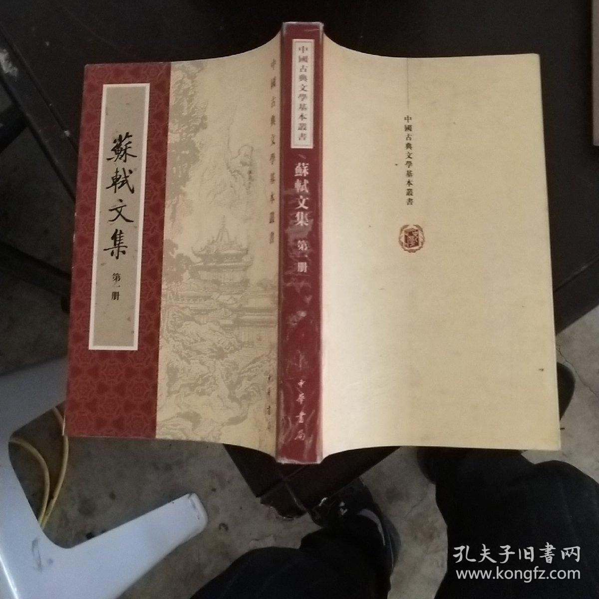 苏轼文集 第一册_苏轼 著 孔凡礼 点校_孔夫子旧书网