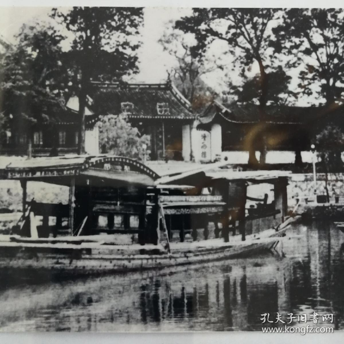 嘉兴南湖烟雨楼老照片,清晰度极高