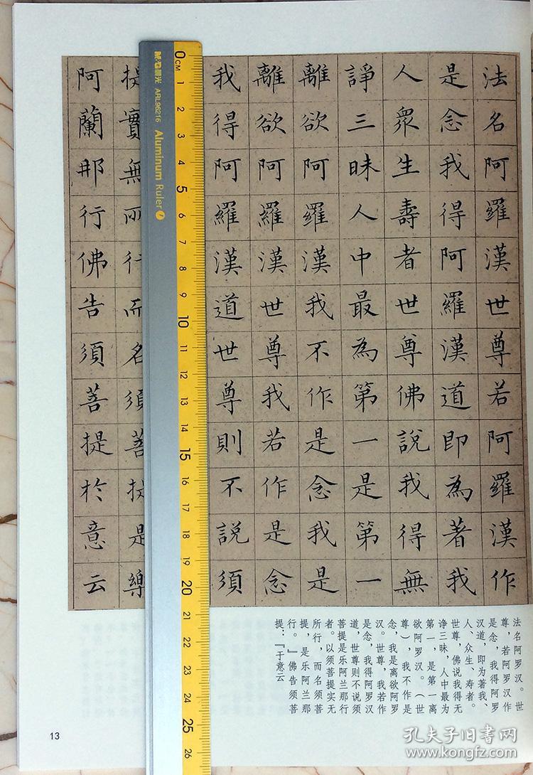 正版溥儒楷书金刚经中国历代书法名家名品系列佛经毛笔书法字帖