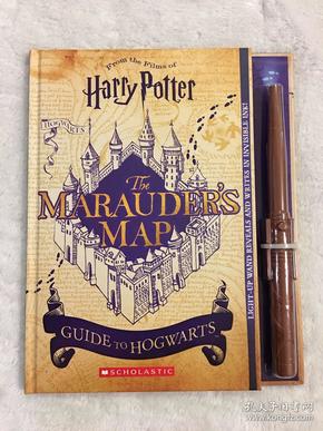 订购霍格沃茨活点地图设定harry potter: the marauders map guide to