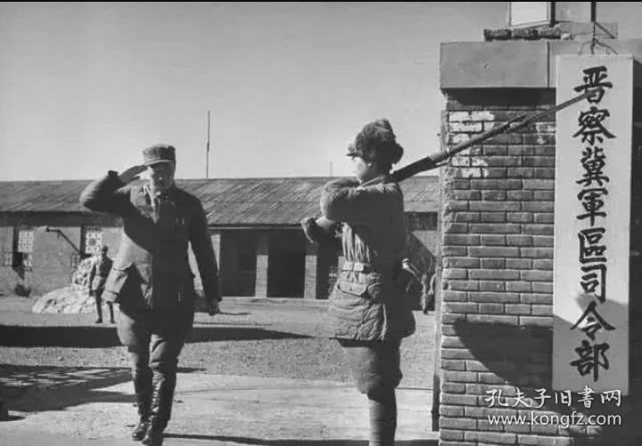 外国人乔治拉克斯1946年拍照的八路军管理下的张家口老照片28张5吋的