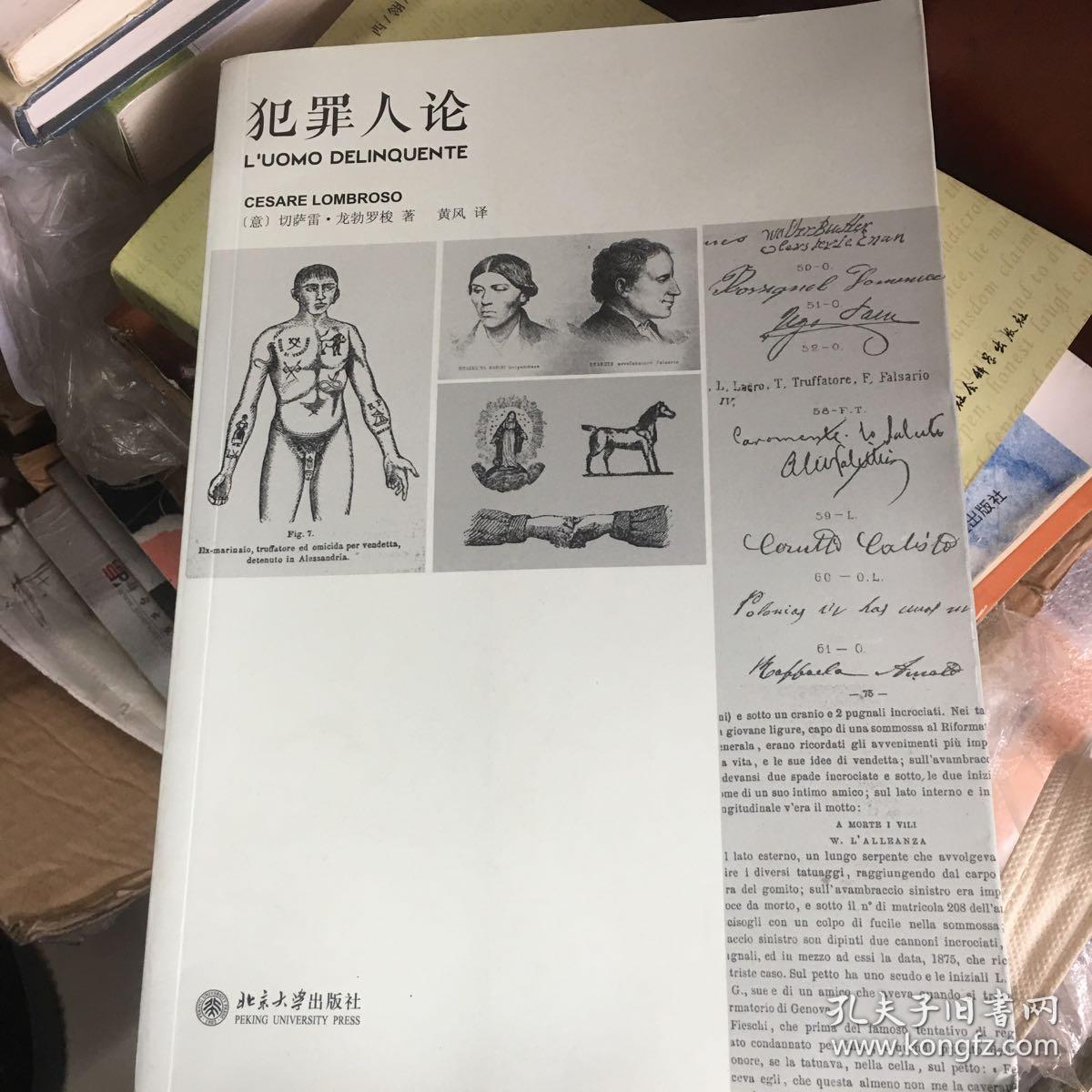 犯罪人论(意)切萨雷·龙勃罗梭