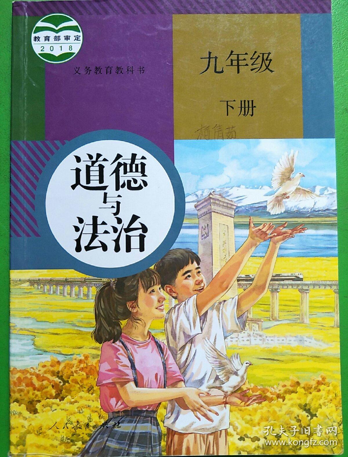 道德与法治九年级下册(人教版)