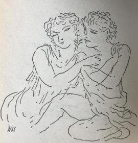 古希腊第一位女同诗人 萨福情诗集 一诗一画 详