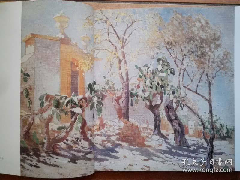 近现代俄罗斯油画工作室绘画教学:风景画作品2(全铜版纸彩色精印画册