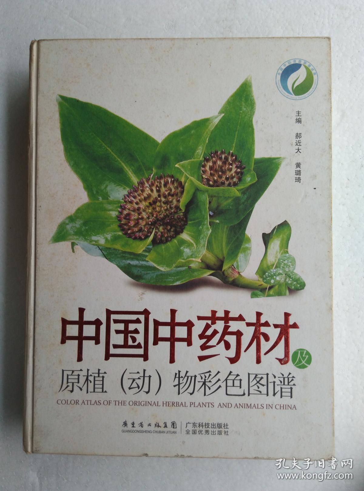 中国中药材及原植物彩色图谱(正版真品-现货-硬精装)