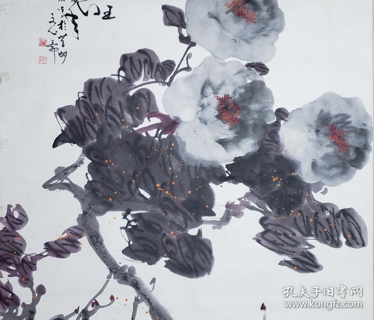 00 何乃磊,著名花鸟画家,沂蒙画派创始人.1953年出生于山东 莒县.