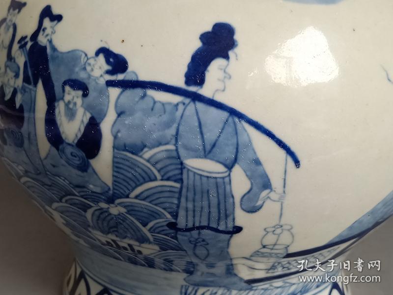 明代五彩人物瓷罐5