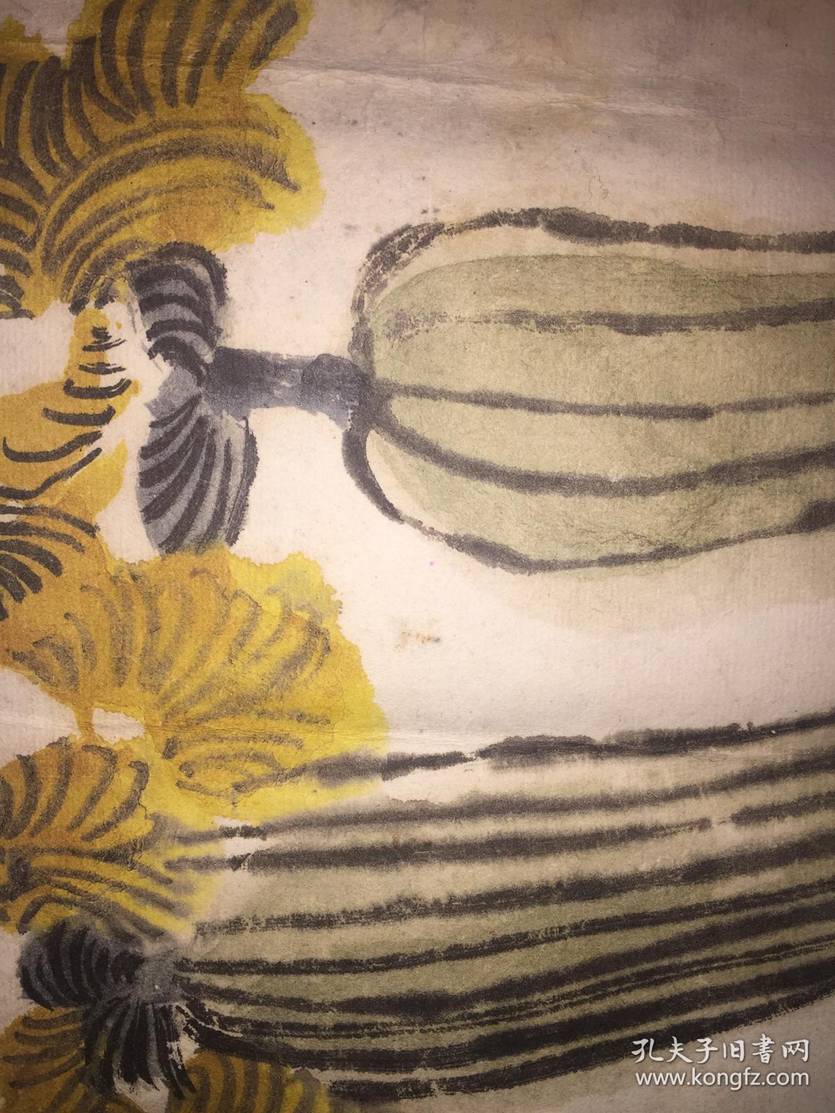 齐白石虫鸟,荣宝斋早期木板水印