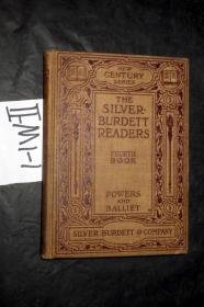 外文旧书；英文原版 the sllver burdett readers，书名见图片 布面精装