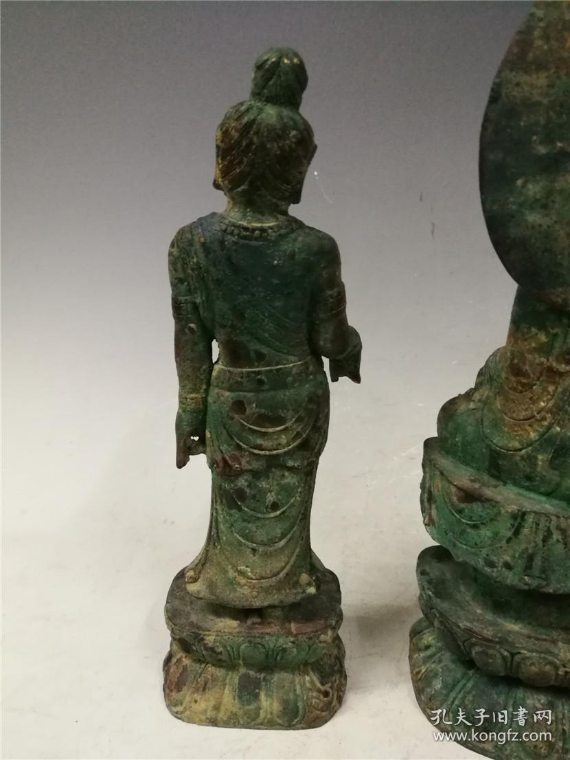 北魏时期青铜佛像三尊
