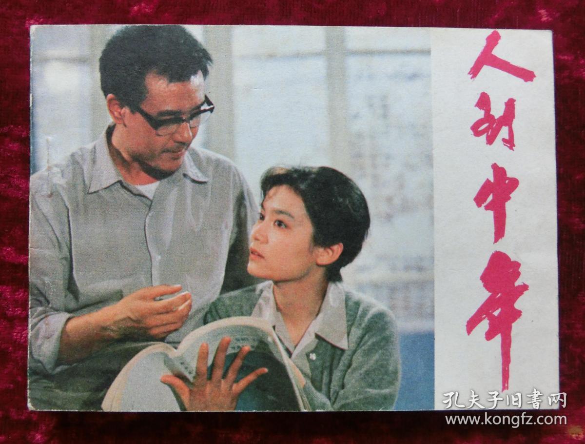 电影连环画:人到中年 潘虹,达式常主演 84年1版1印