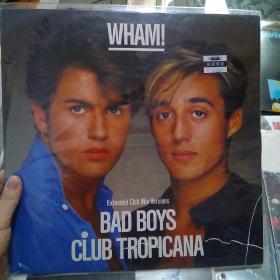 wham！bad boys 黑胶唱片