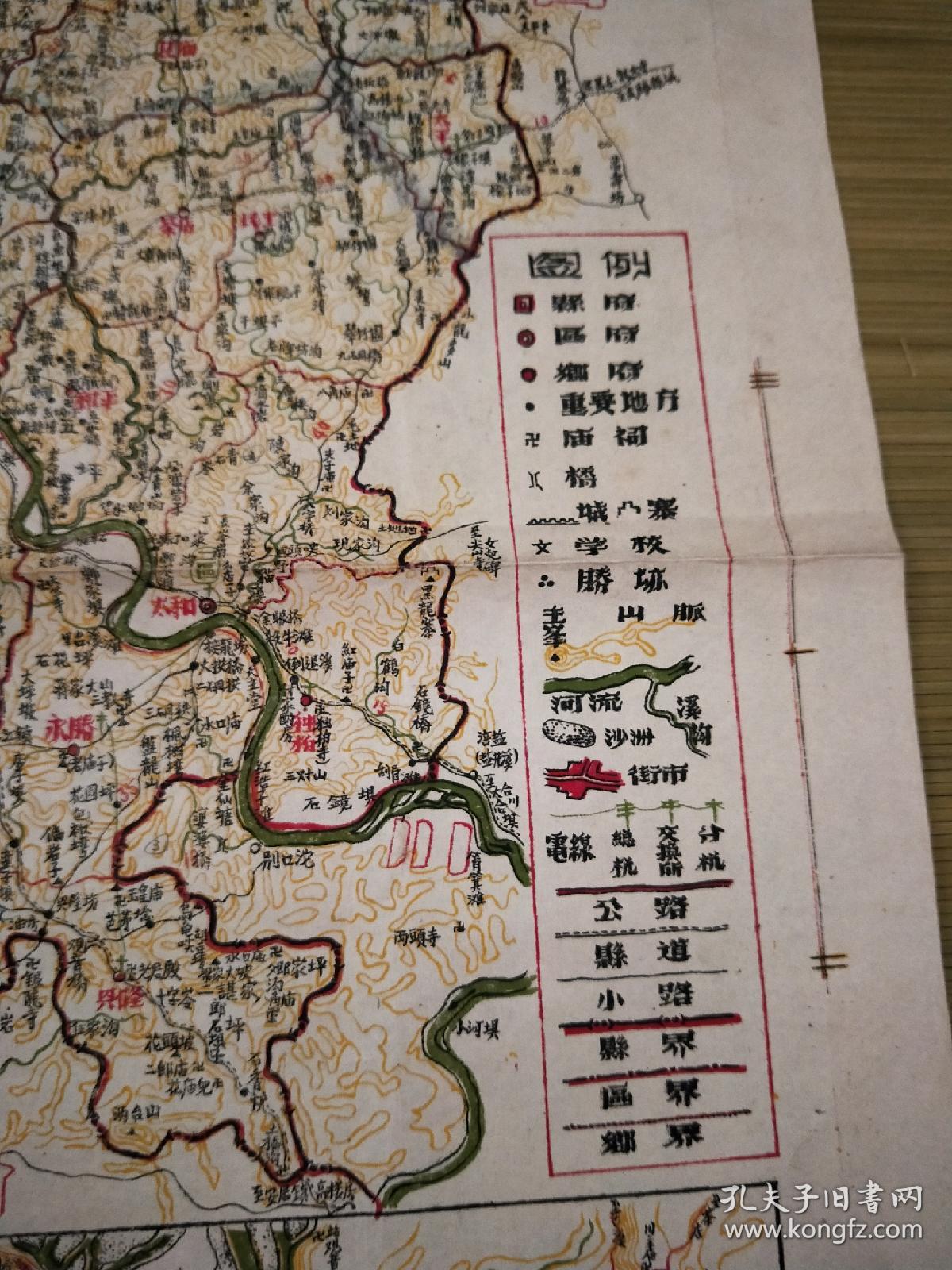 潼南县行政区划图