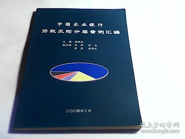 中国农业银行 贷款风险分类案例汇编