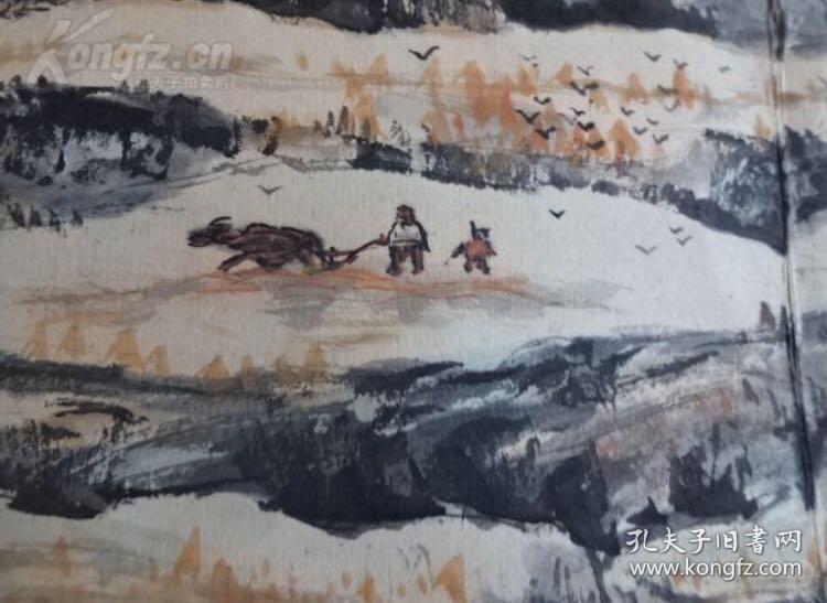 《春种夏播忙 秋收冬藏乐》,落款为长安磊,此作寓意吉祥,画的也非常