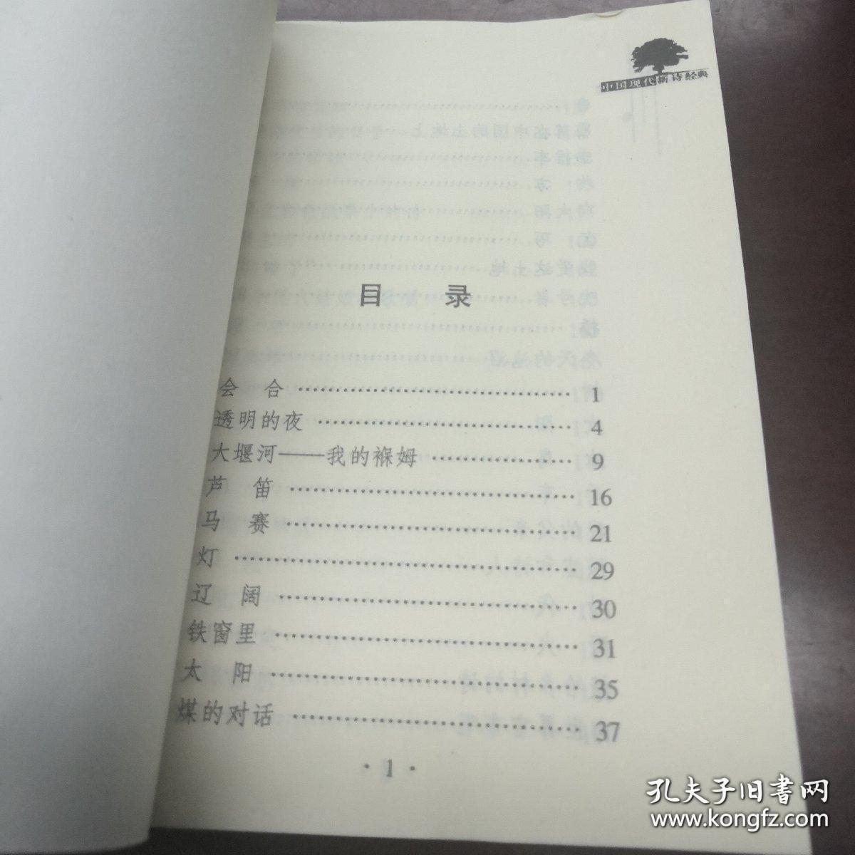 《艾青诗选》