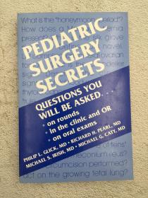 Pediatric Surgery Secrets, 1e 儿科手术秘密
