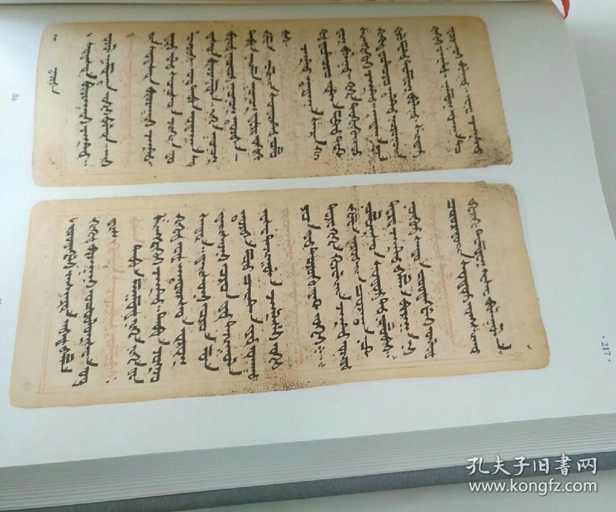 蒙文版--伊犁河流域厄鲁特人民间所藏托忒文文献汇集