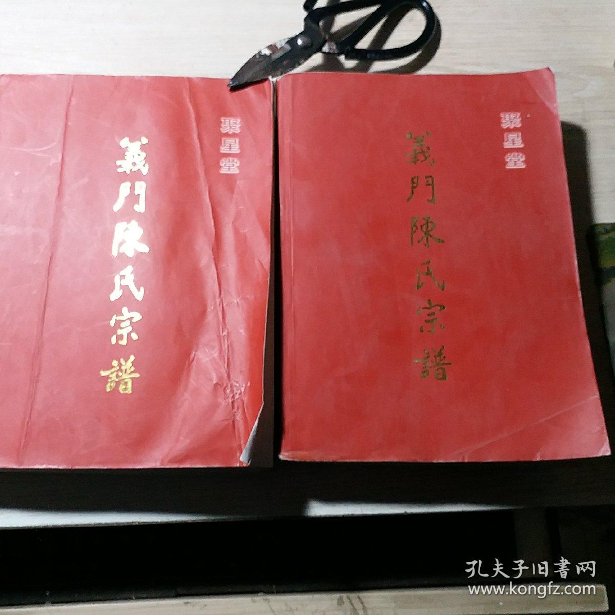 义门陈氏宗谱——?堂(卷三),21*35厘米左右