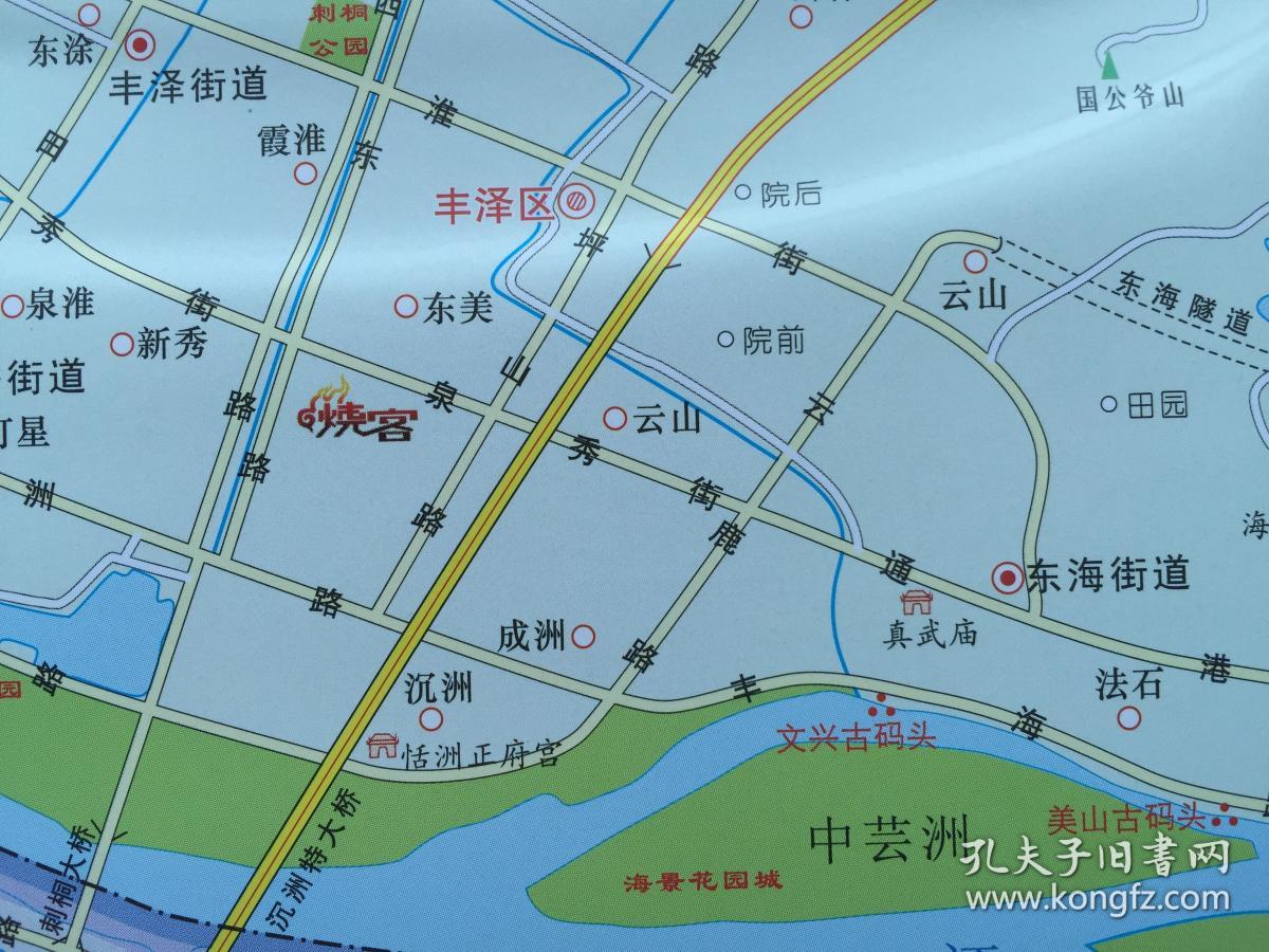 泉州市丰泽区旅游交通图 丰泽区地图 丰泽地图 泉州丰泽区地图