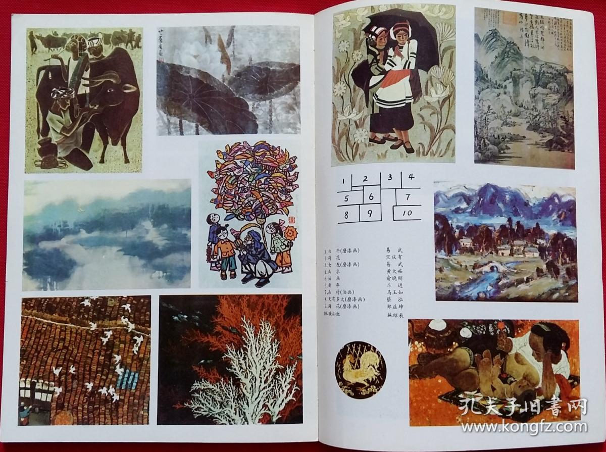 浙江美术学院学报 新美术季刊[彩色画页:封底画红军三大主力胜利会师