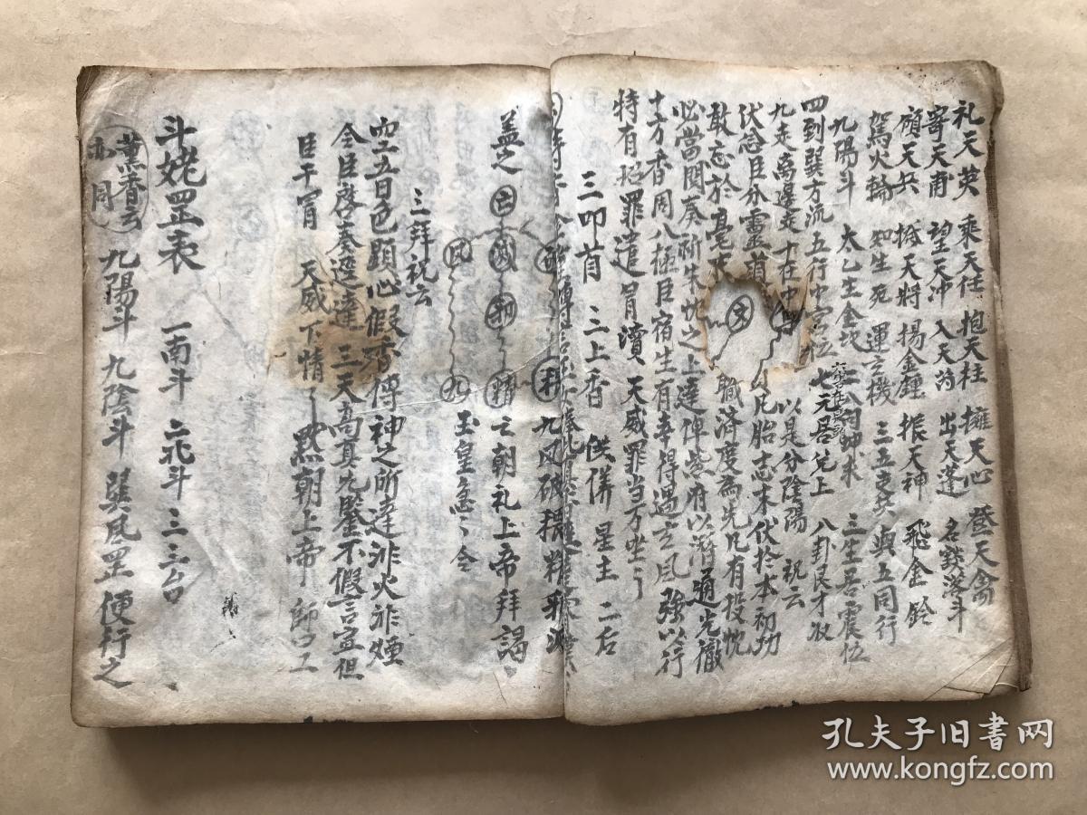 正一上表章秘旨,宣表秘法,星主罡斗秘旨,建坛操词,十王城隍下行表请光