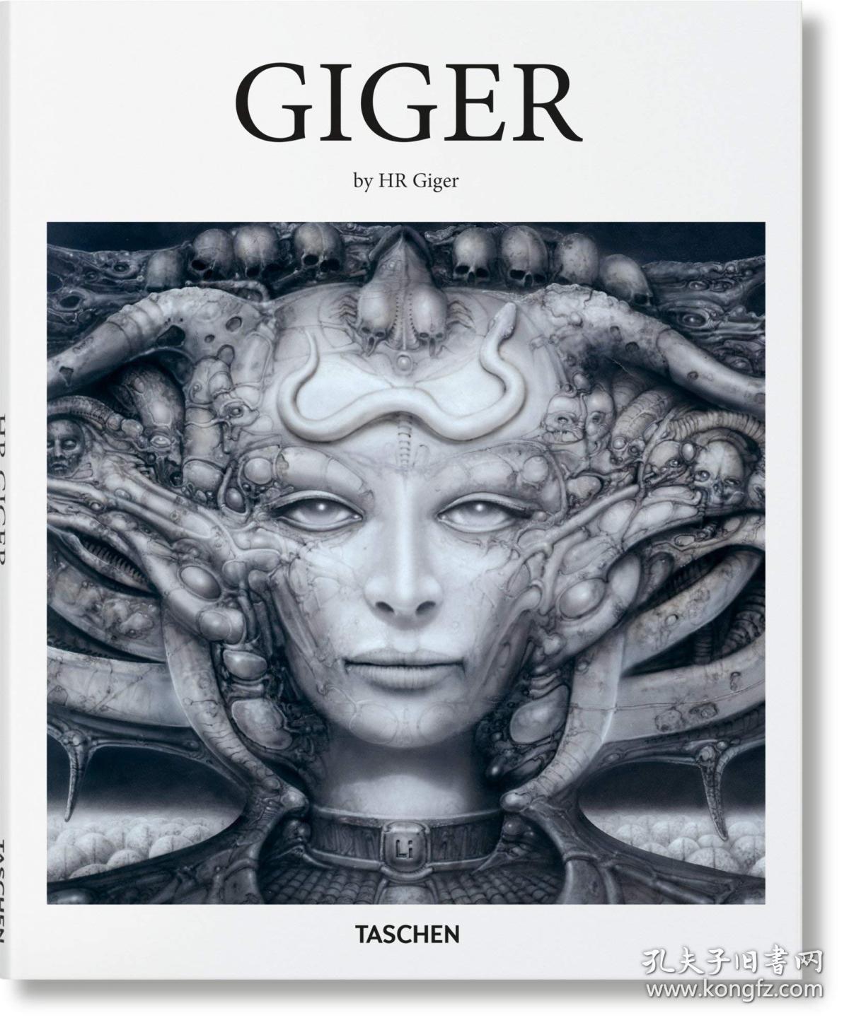 giger/汉斯·鲁道夫·吉格尔/英文原版绘画插画艺术