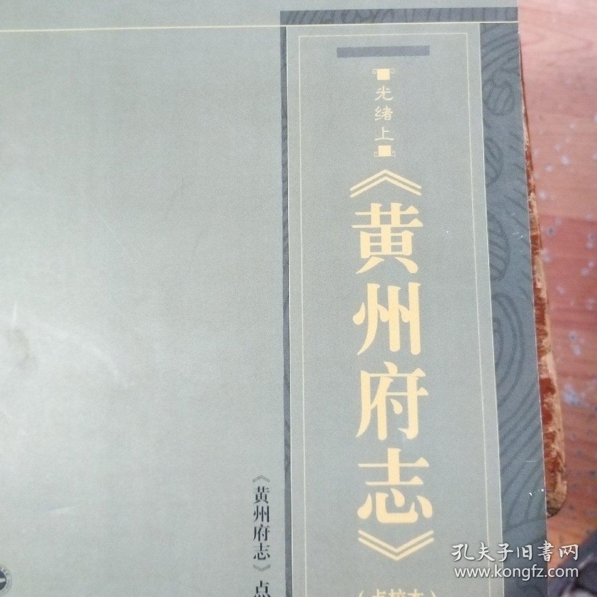 黄州府志.点校本