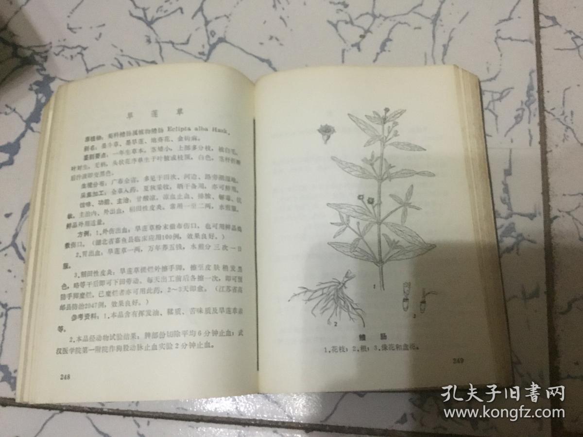 中草药资料(绿塑皮封面)