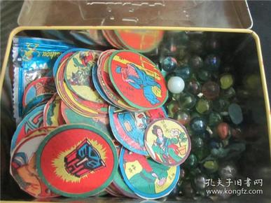 80后童年怀旧回忆~老玻璃弹珠玻璃球一组老啪叽一组不解释原汁原味送