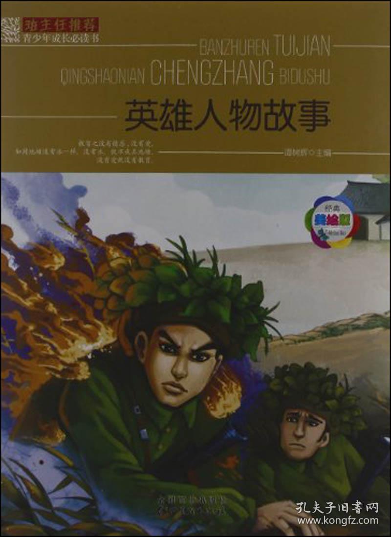 班主任推荐青少年成长书英雄人物故事美绘本9787548011705