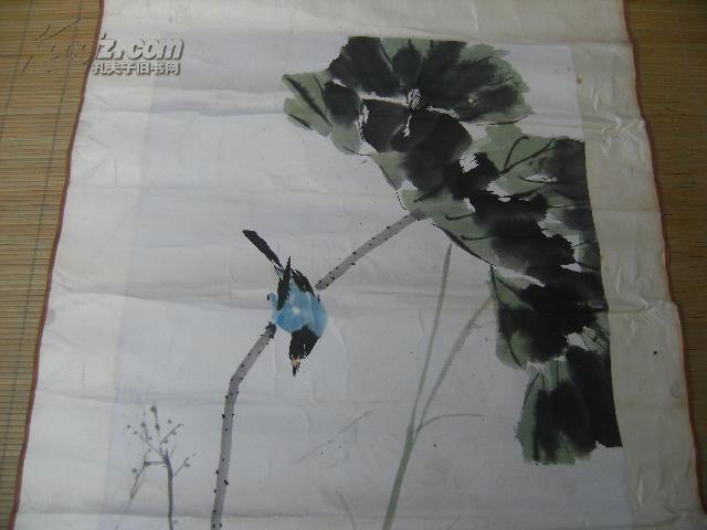 老翔-荷花鸟67x33.5 拍品编号:29089095