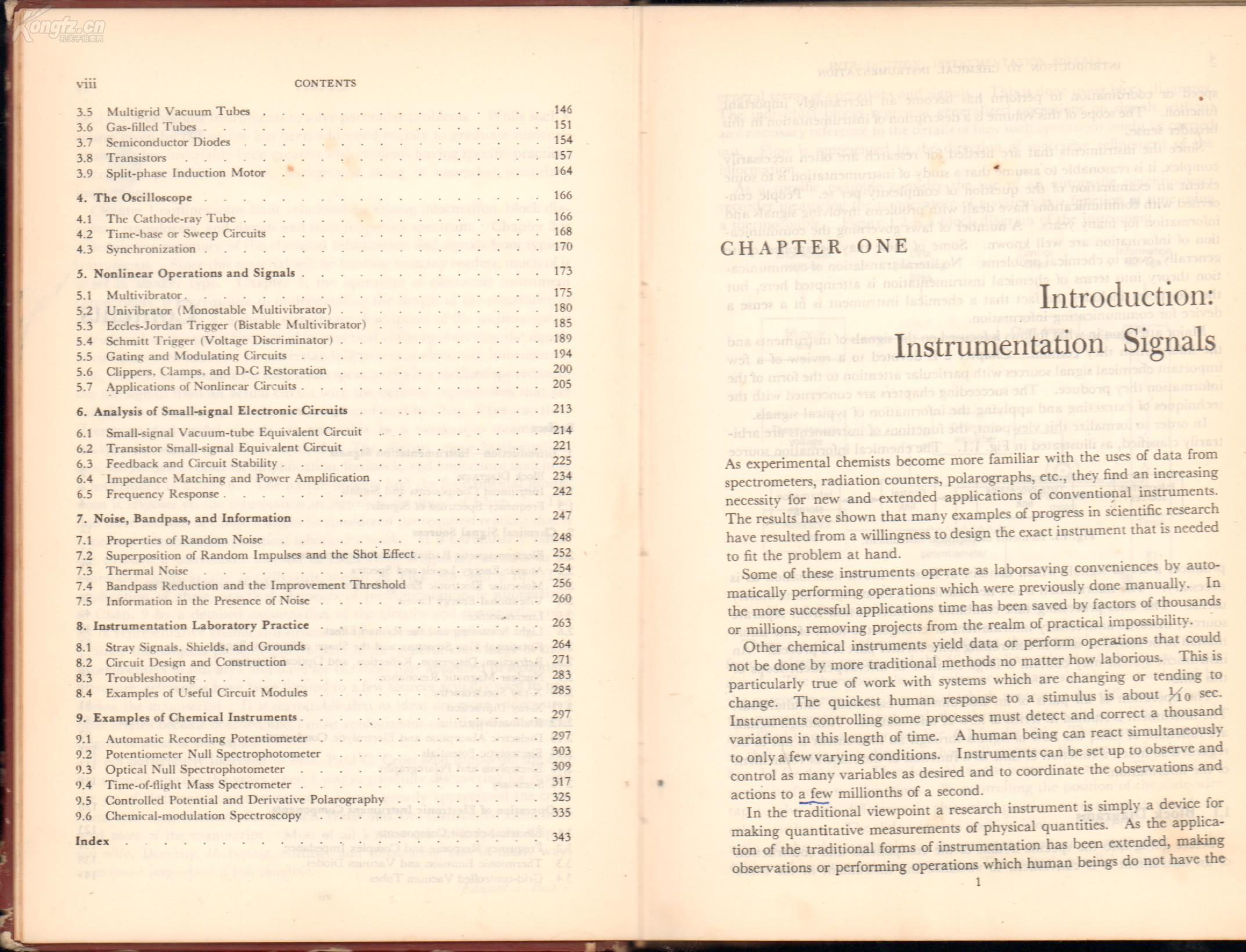 1962年馆藏国外硬皮书 化学仪表应用导引,341页(书名翻译可能有误