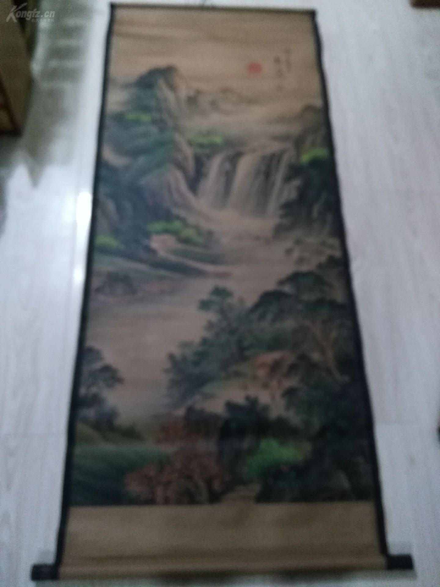 郑板桥山水画