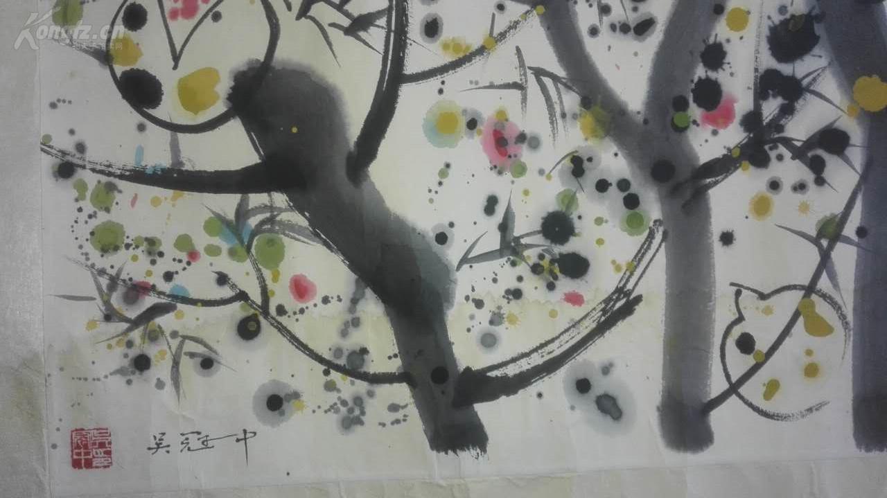 油画代表作有《长江三峡》,《北国风光》,《小鸟天堂》,《黄山松》