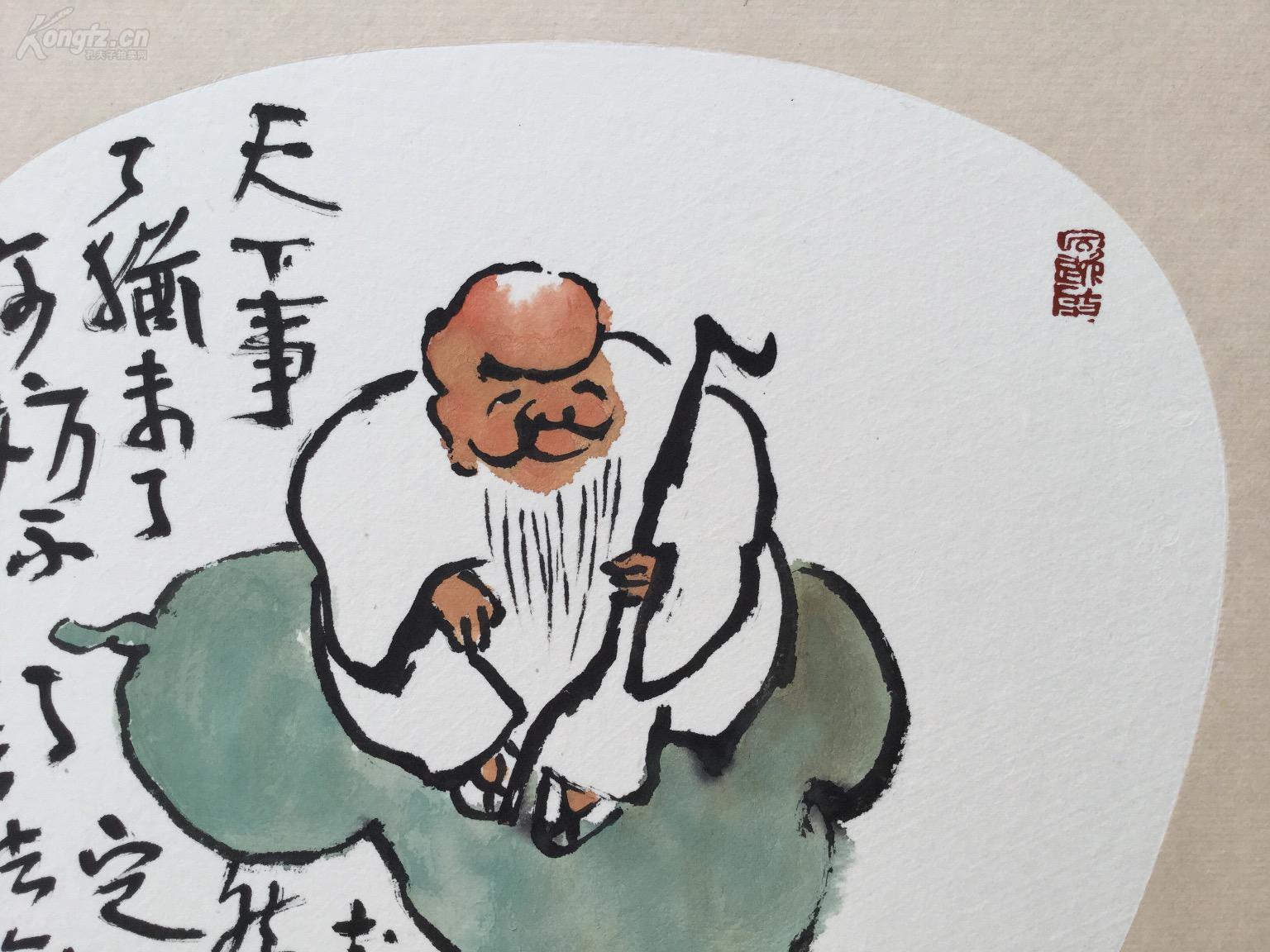 新文人水墨--福禄寿 李英杰作品书画真迹图片