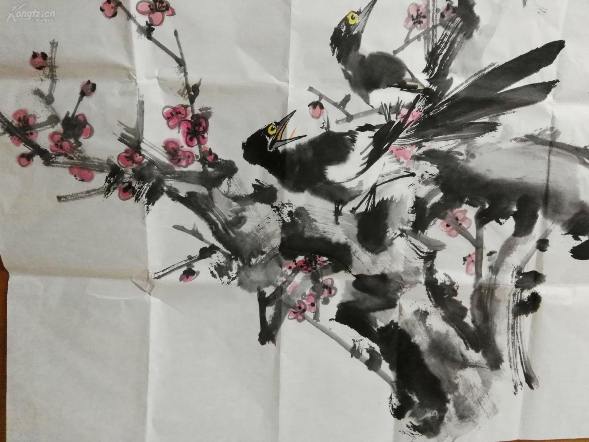 陕西国画院花鸟画家,师从陕西国画院院长范华先生.