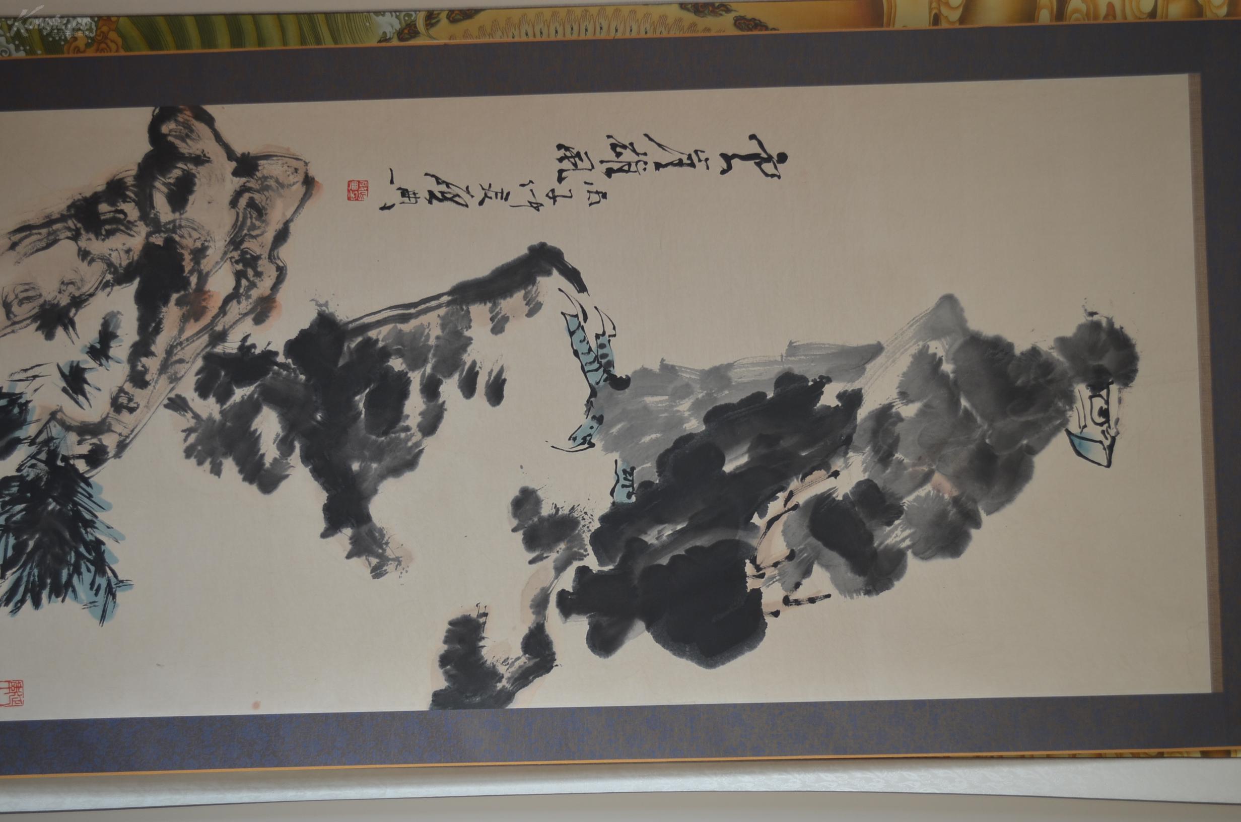 乍启典,1922年生,山东高青县人,以写意花鸟画著称,出版画集多部,参加