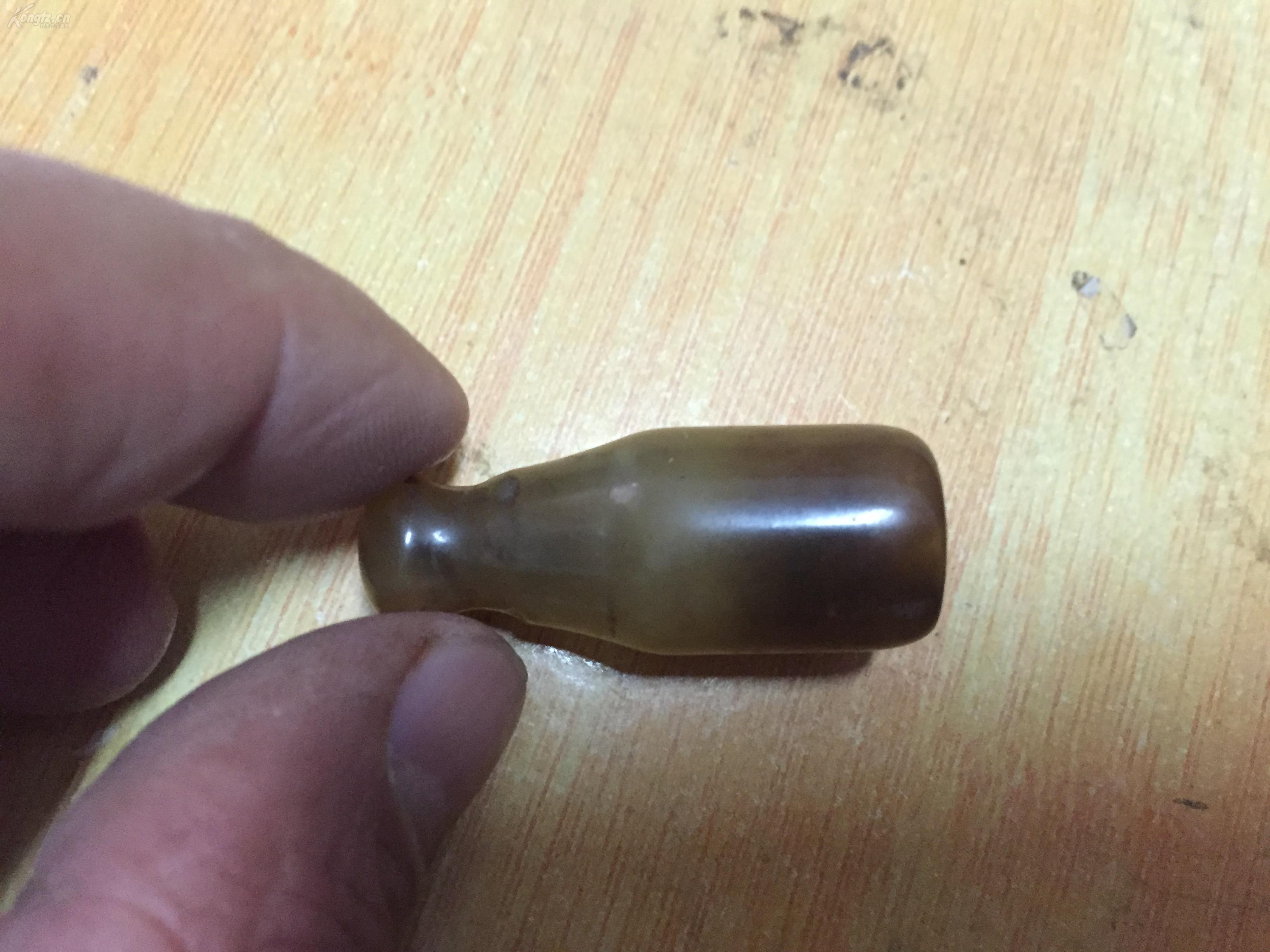 清代玉烟嘴,包老完整