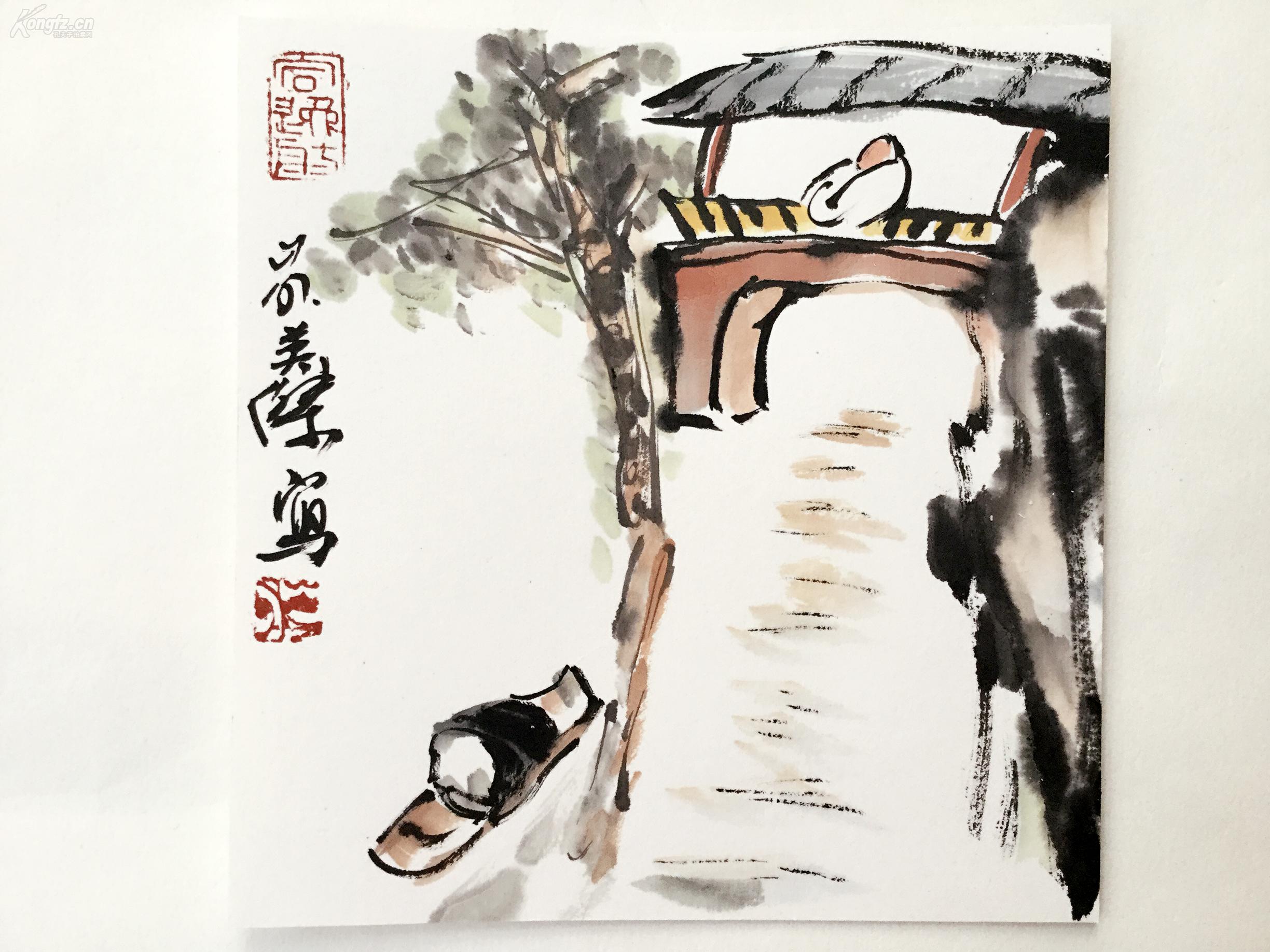 新文人水墨画 李英杰作品书画真迹图片