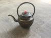 清代的提梁铜茶壶，包老完整